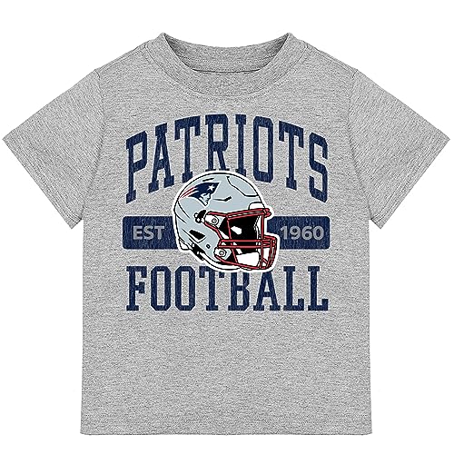 Gerber NFL Toddler Boys Short Sleeve Tee Shirt New England Patriots 2T Team Color