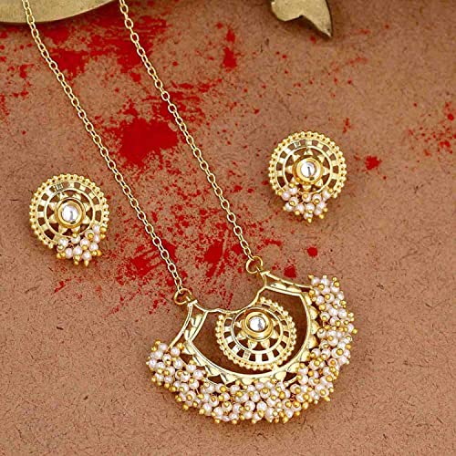 Veerangana Antique Style Necklace Set