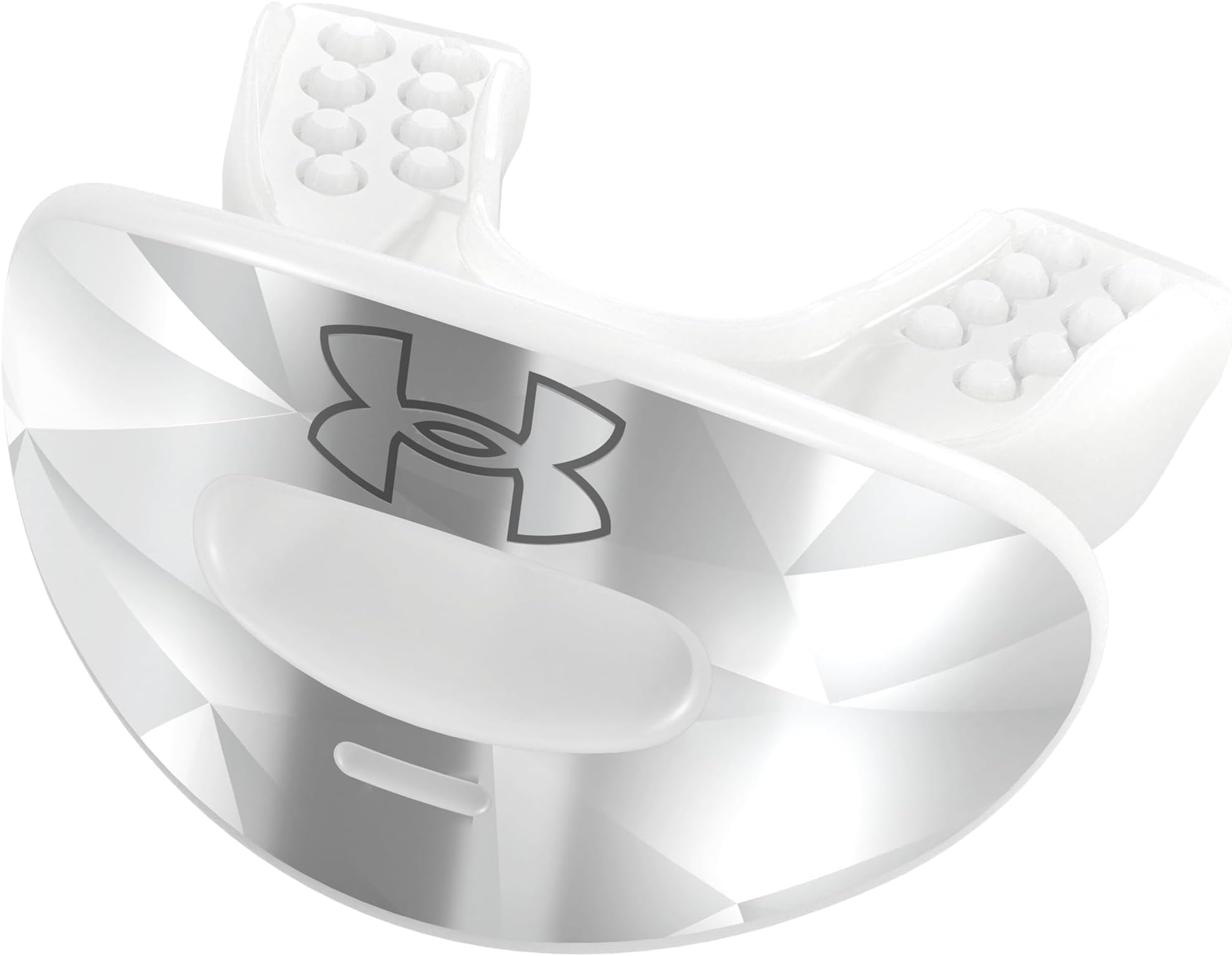 Under ArmourAir Lip Guard Novelty VVS Silver OSFM