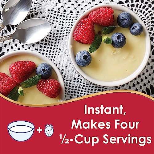 Image of Royal Instant Pudding Dessert Mix, Vanilla, Fat Free (12 - 1.85 Ounce Boxes) (Pack of 12)