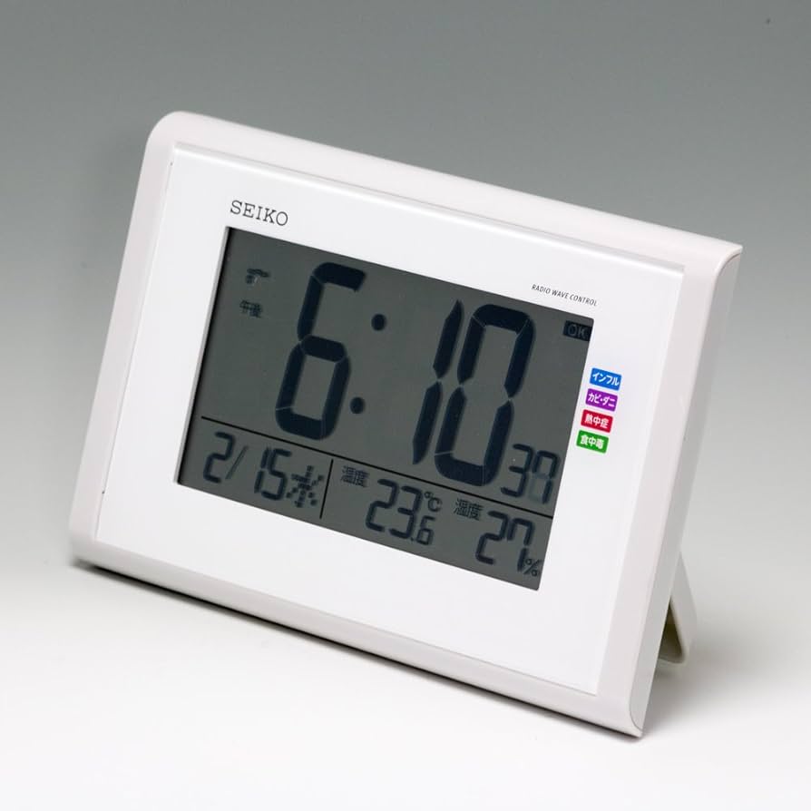 SEIKO デジタル　置き時計　掛け時計 楽天市場】安心のセイコー製 デジタル時計 掛置兼用 掛け時計
