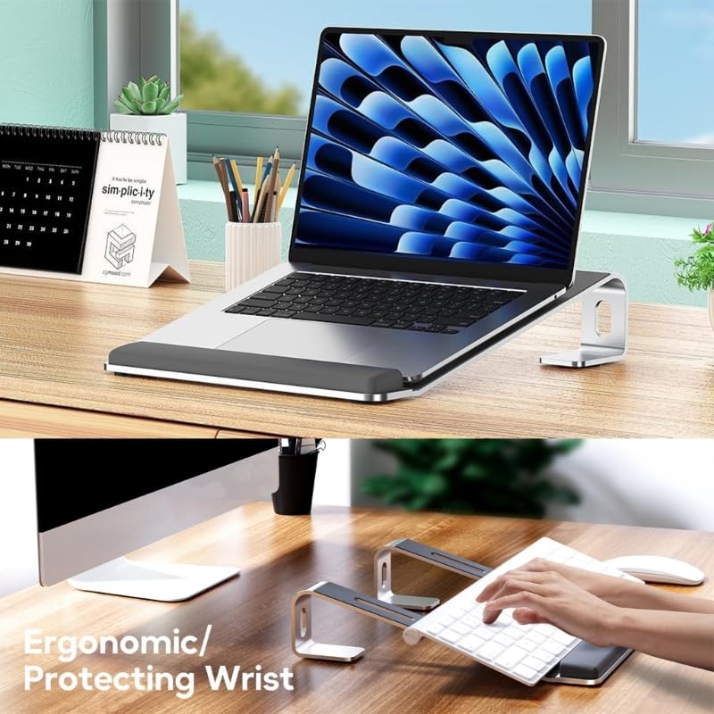 Stojak na laptopa składany regulowany aluminiowy stojak na komputer PC tablet notebook