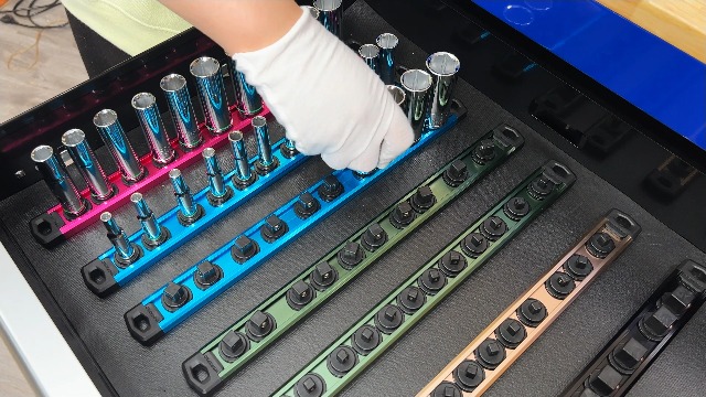 clover0519-MRKK　0728 Amazon.com: WORKPRO Magnetic Socket Organizer - 6-Piece