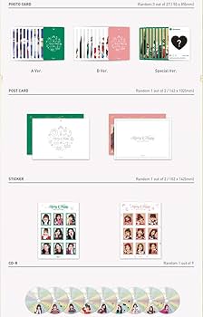 Amazon.co.jp: TWICE - 正規1集リパッケージアルバム[Merry