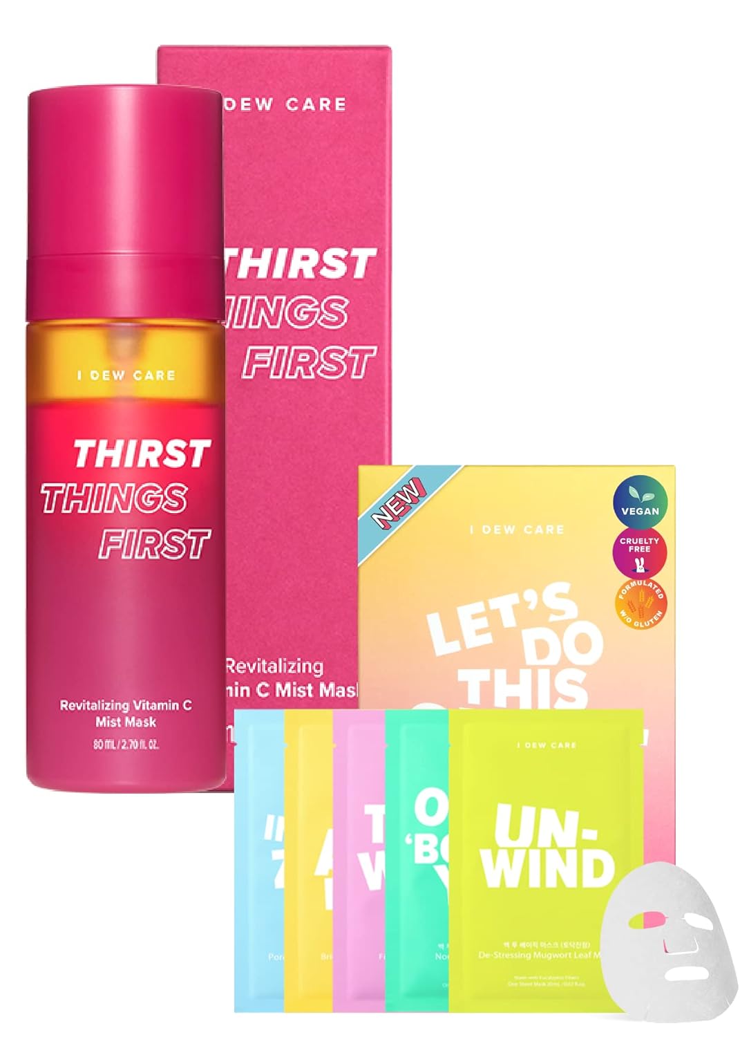 I DEW CARE Thirst Things First Facial Mist Spray