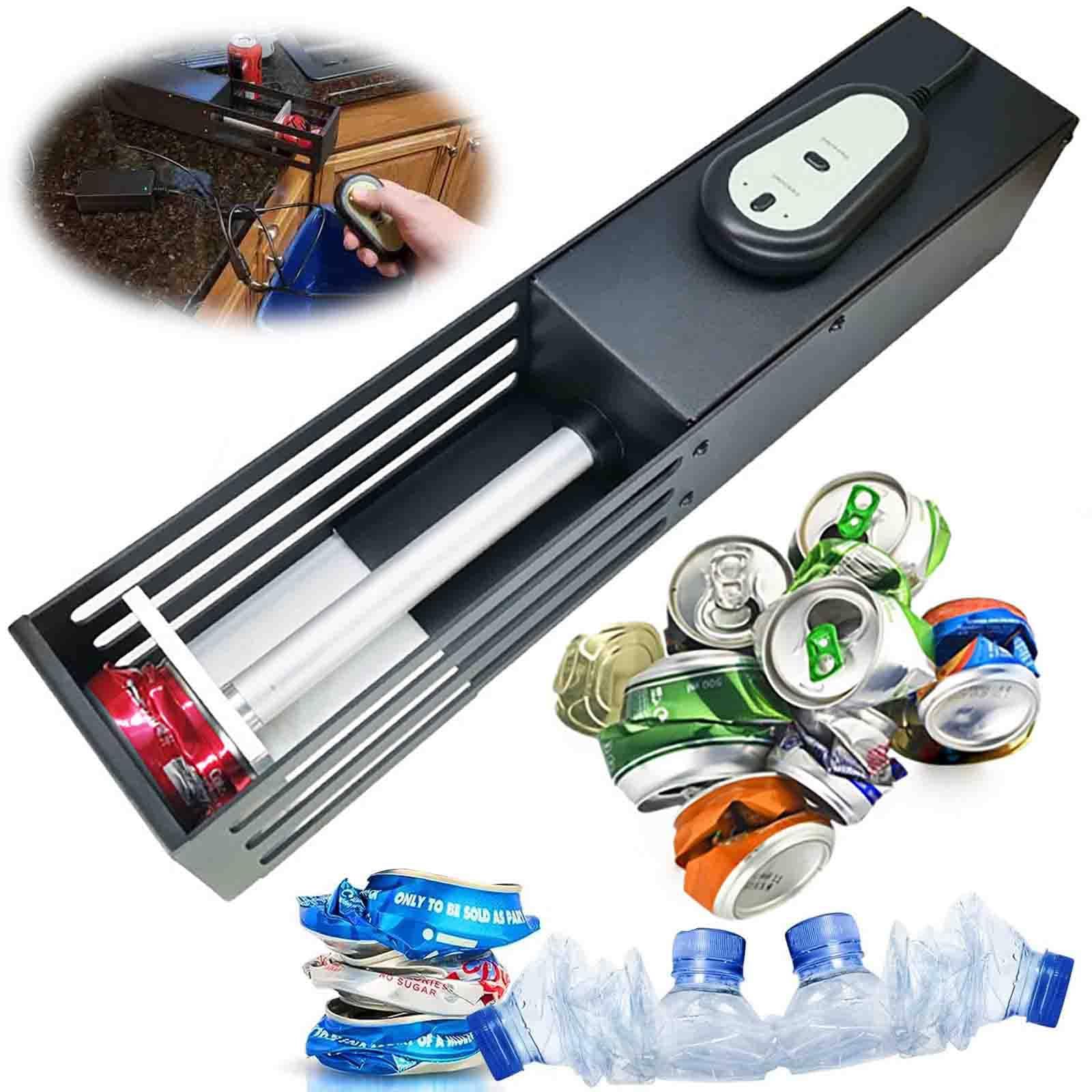 Elektryczny kompresor do puszek, kompresor do puszek (160~500 ml)/plastikowych butelek na wodę (250~350 ml), odpowiedni do biura i szkoły