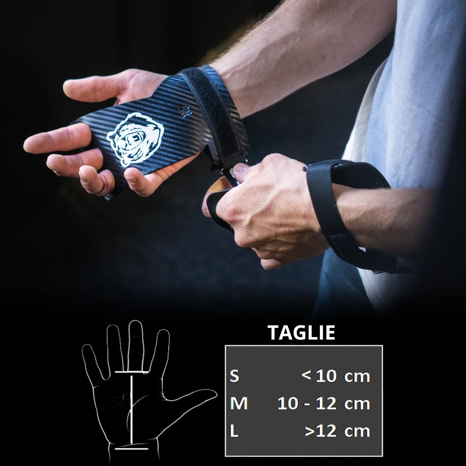 Roar® Guanti Crossfit Uomo Donna Paracalli Palestra