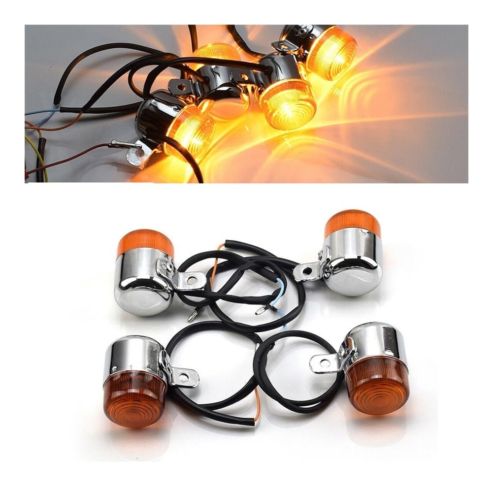 Feu Clignotant Indicateur Lumière Clignotant de moto 6V ambre clignotant indicateur accessoires de moto pour Z50 MONKEY CHALY DAX CF50 CT70 ST50