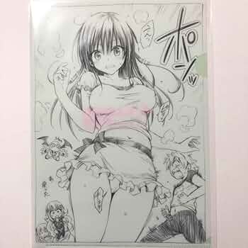 とらぶる　to loveる　ダークネス　古手川　唯　矢吹　クリアファイル　原画展 駿河屋 - 【買取】古手川唯 A4クリアファイル 「To LOVEる