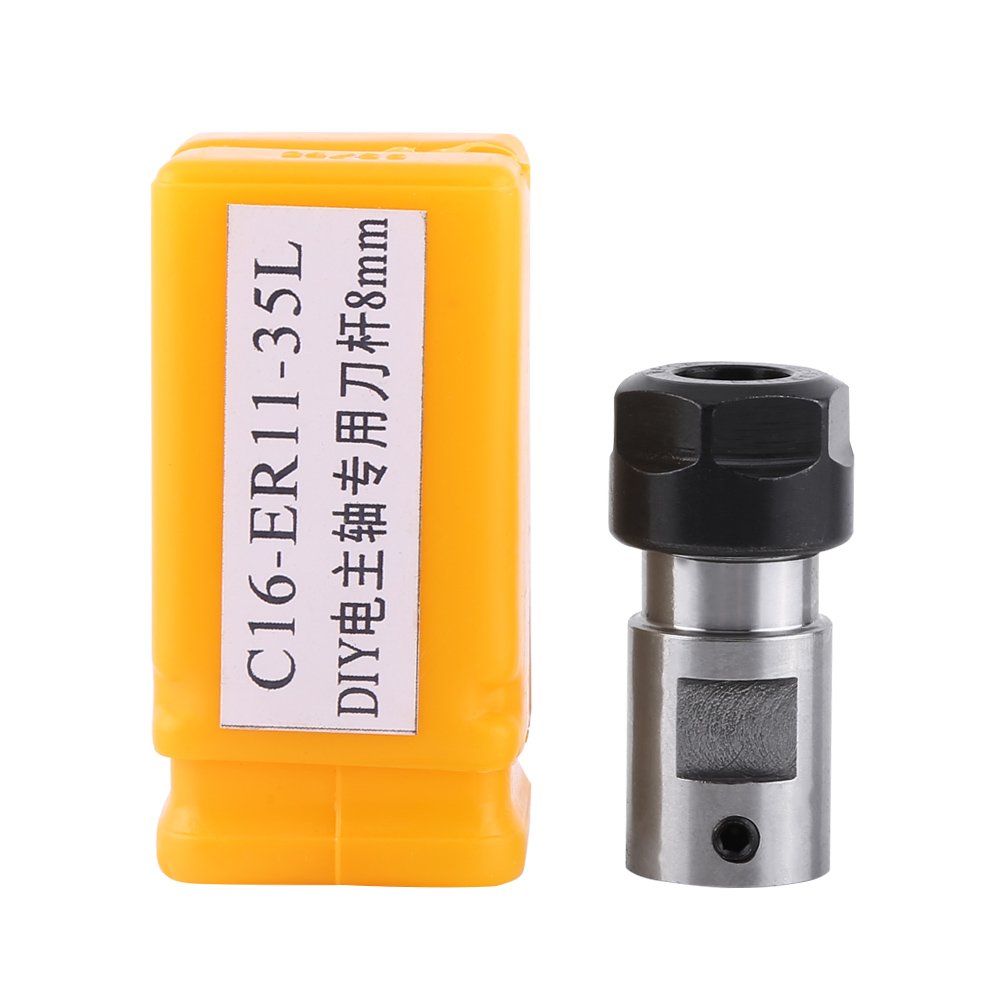 ER11 Collet Holder Motor Shaft Spindle Adapter Inner 8mm/0.31 for CNC Milling