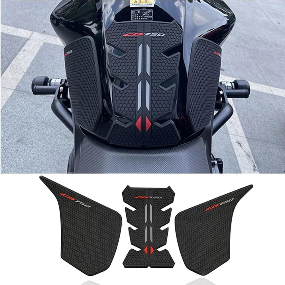 Paraserbatoio per Moto per CB750 per Hornet Moto Antiscivolo Rilievo Serbatoio Adesivo Protezione Ginocchio Grip Adesivo Laterale Serbatoio Carburante