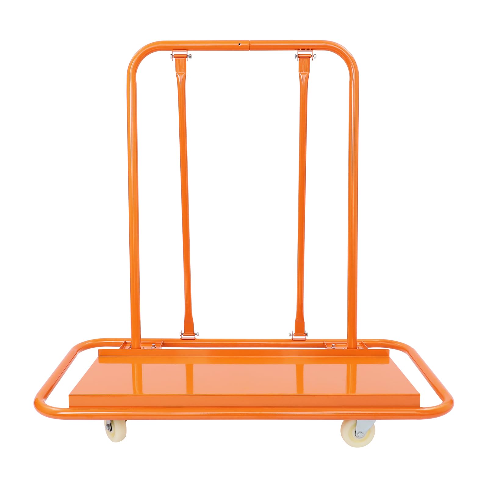 Carretilla con 4 ruedas, capacidad de carga de 1360 kg | 17 x 58 x 119 cm carro de transporte para placas de yeso, para el manejo de madera contrachapada, placas de yeso, vidrio