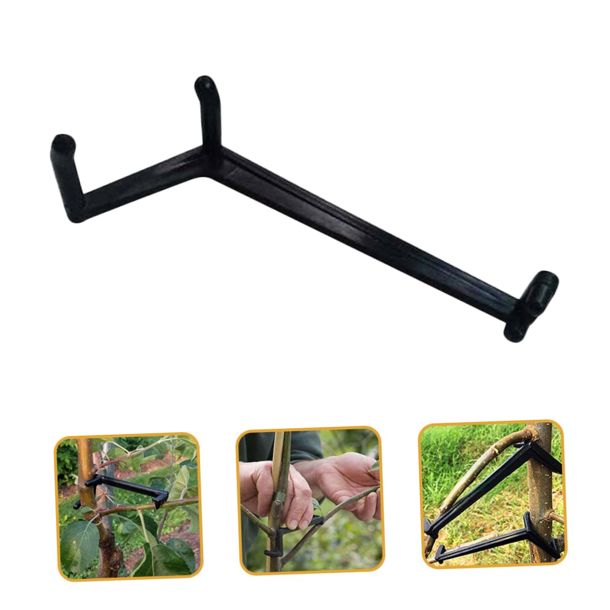 UPKOCH 4 Set Clip per Piante Regolabili PE Strumenti Allenamento per Rami Bonsai E Piante Rampicanti per Indoor E Outdoor 10 Pezzi*4