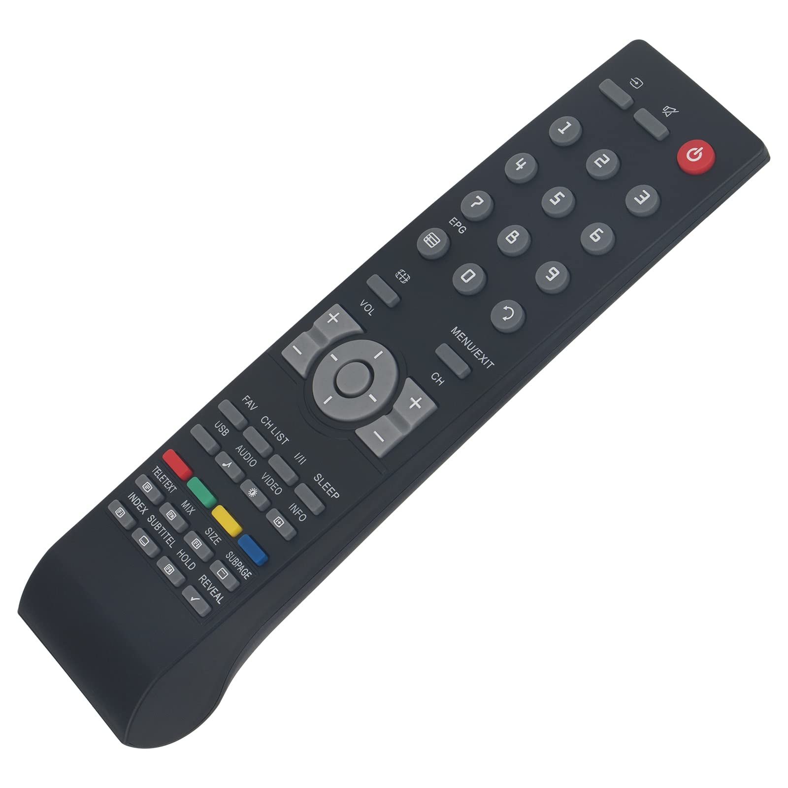 VINABTY RC2444601/01 Replacement Remote Control Compatible with AOC LCD LED HDTV TV 098GRABDPNTACR L32W761 L37W431 LE40H137M L22W931 L26W831 L32W961 L42H961 313923818801 L26WA91 L32WA91 L42HA91 - Image 3