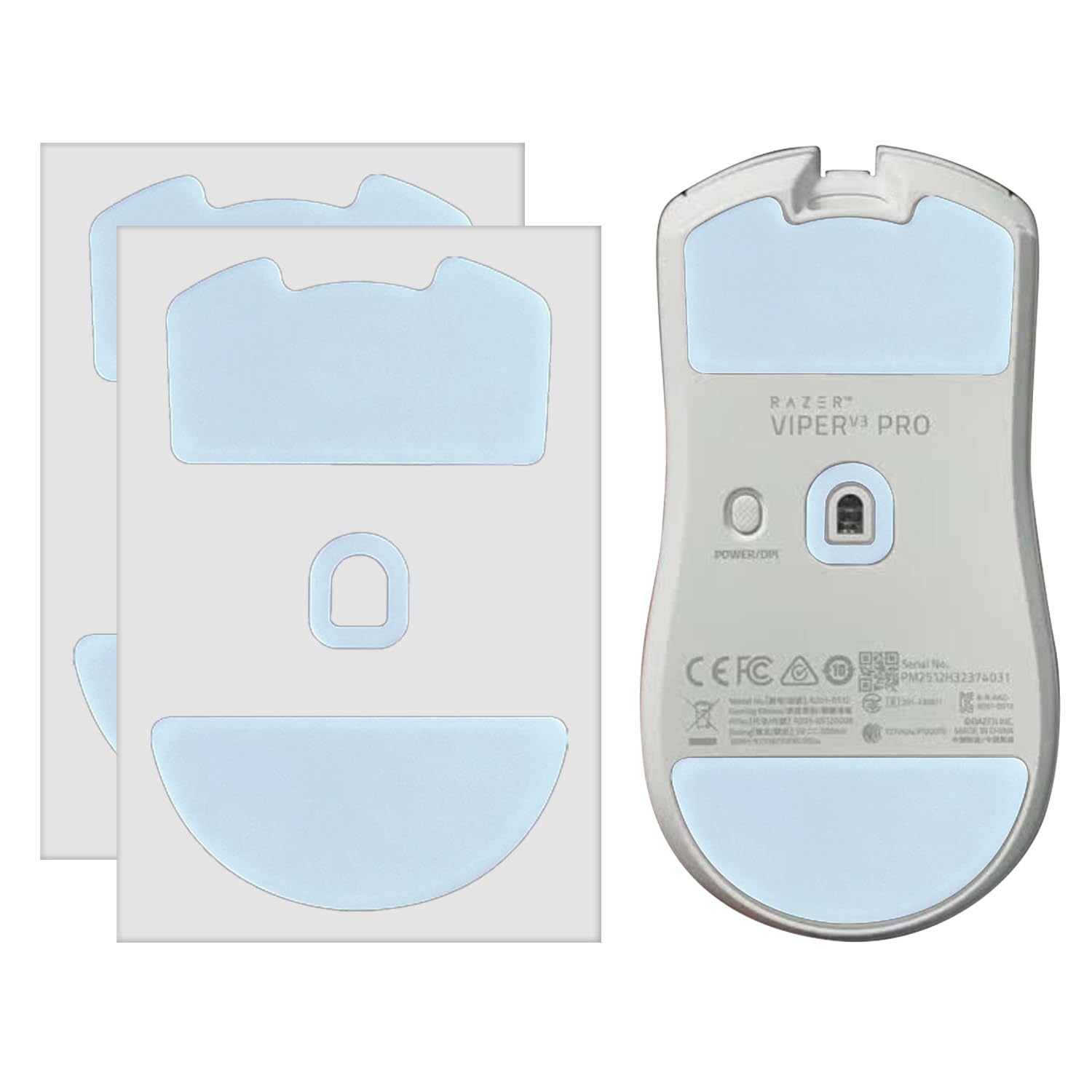 Razer Viper V3 Pro X-raypadマウスソール付き Amazon.co.jp: 1セット入り マウスソール Razer Viper V3 Pro 用