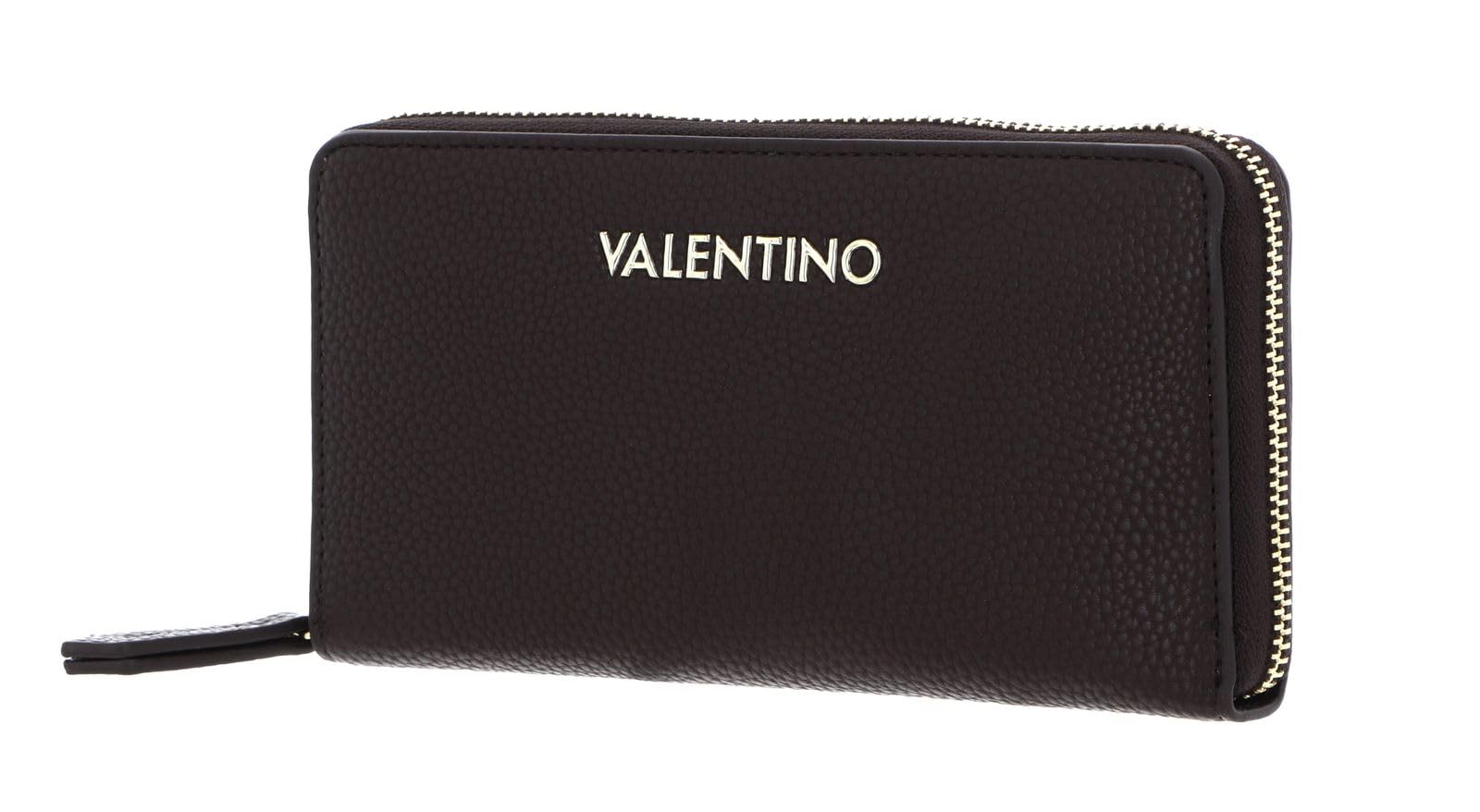 Valentino monedero Brixton Zip Around Wallet Moro marrón
