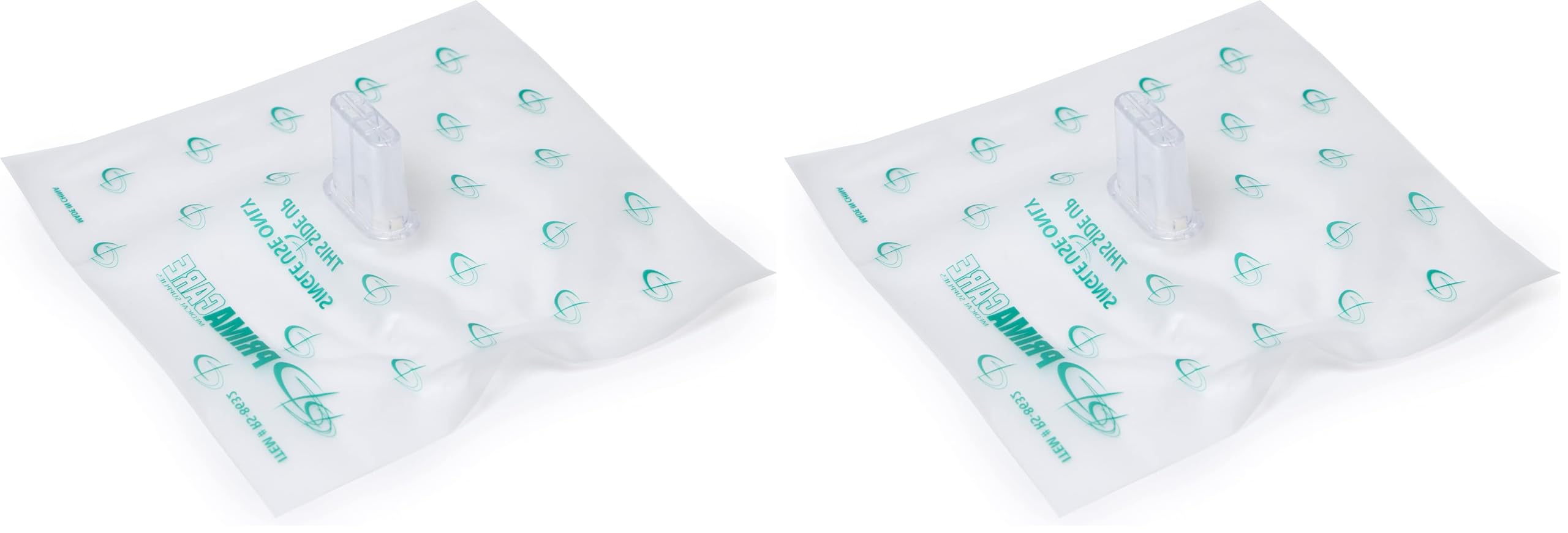 primacare rs-8632 first responder cpr barrier with one way valve — face shield with hepa filter for cpr training, 2x2x1 inches (pack of 2)