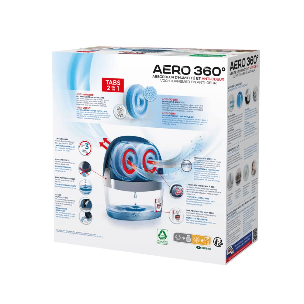 Rubson - Deumidificatore Aero 360, 40 m²