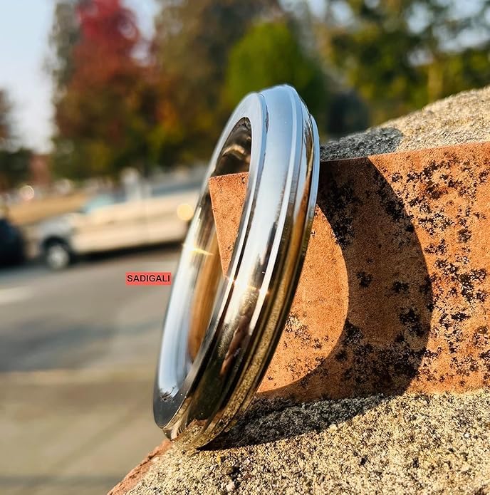 Image of 16mm Heavy Punjabi Sikh Kada Parmish Verma Style Sikh Steel Kada Punjabi Style Accessories Punjabi Item Gift For Sikh Men