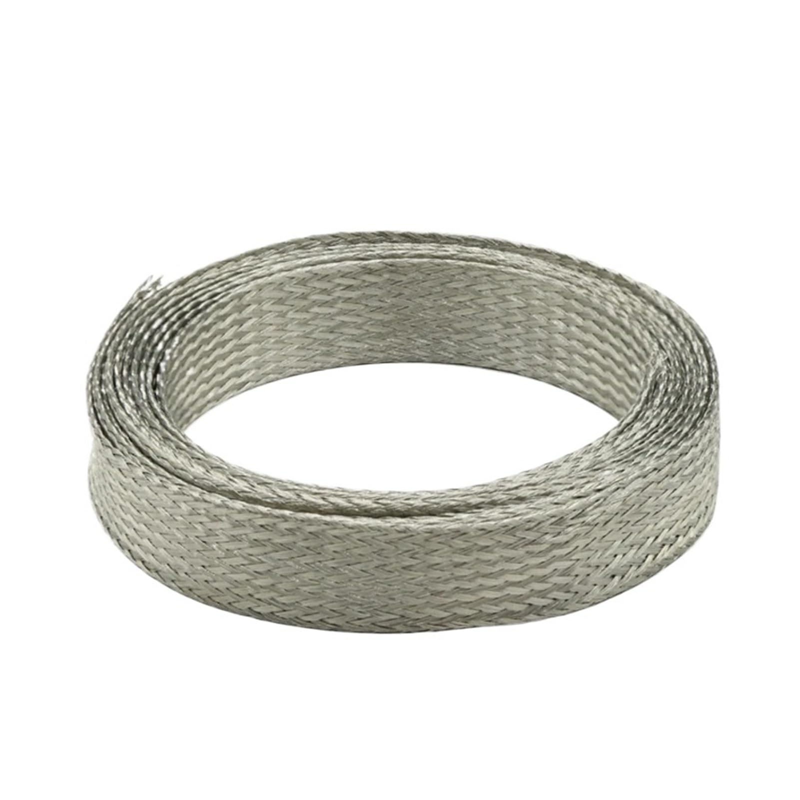 Płaski pleciony kabel miedziany, 1~15 m, pleciona tuleja kablowa, czysta miedź, ocynowana, szerokość 2 mm ~ 28 mm, rozszerzalna taśma sygnałowa, metalowa osłona, rura (cynowana miedź, 12 mm, 8 metrów)
