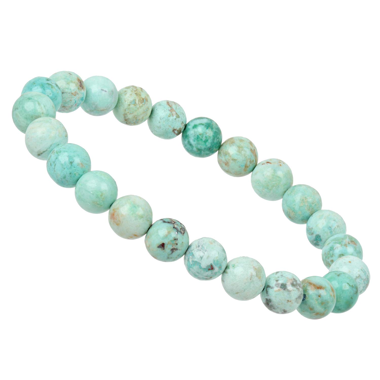 Chakra Armband 8 mm - Edelstein Stretcharmband | ELEDORO: handgefertigte 8-mm-Edelsteinarmbänder, 19 cm - besondere Auswahl für Yoga, Meditation und Achtsamkeit