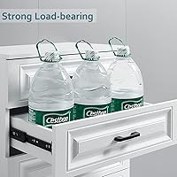 Vista 6 de Extensión completa de cajones con menos ruido de 12 pulgadas, kit deslizante de cajón que se adapta a la mayoría de sistemas de cajones montados