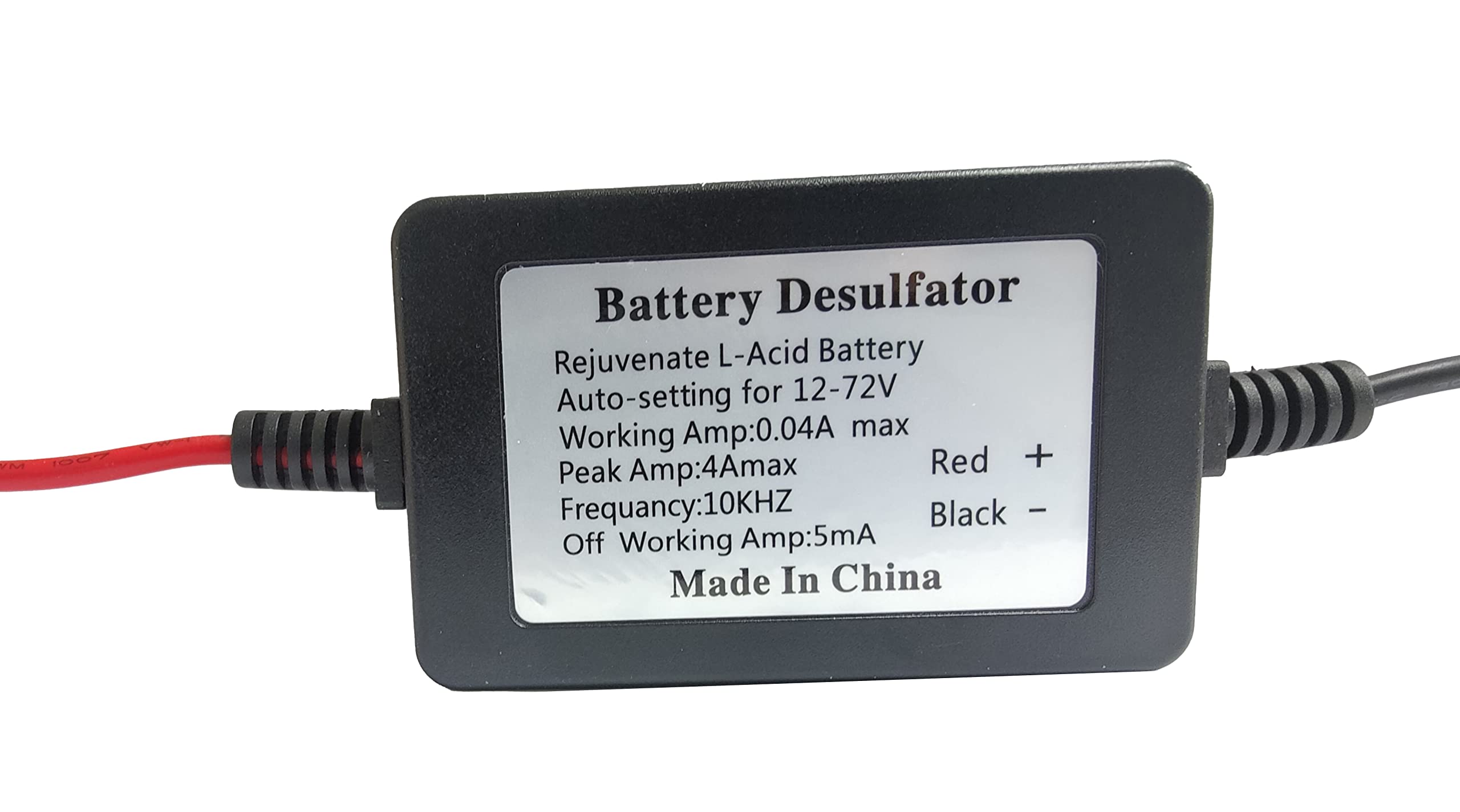 Desulfatador - Regenerador De Baterías. 8000Hz. 12 V