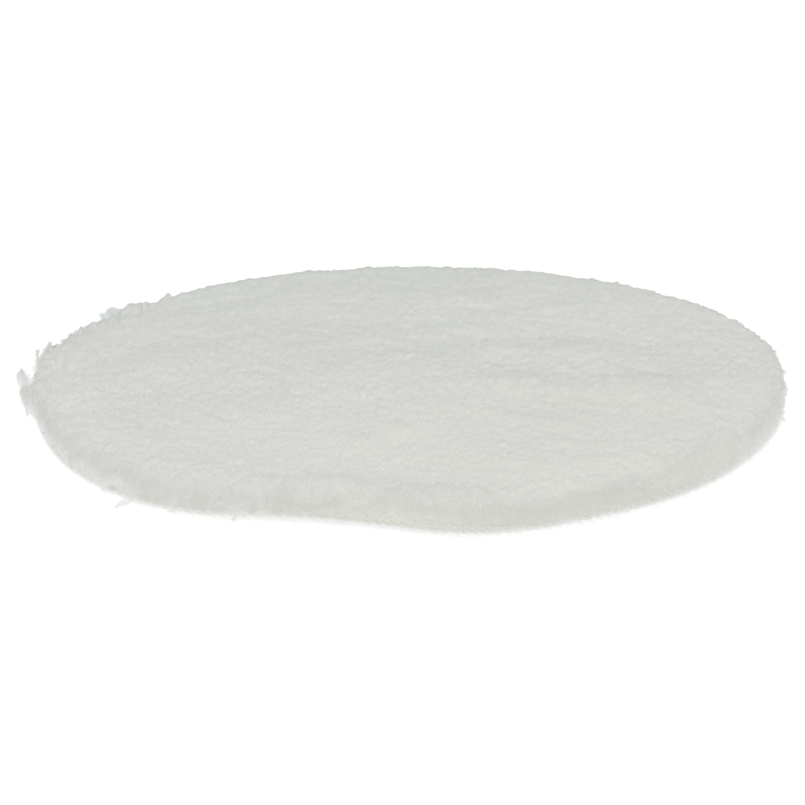 vhbw 3x tampone lucidante compatibile con Kärcher FP 303 spazzola aspirante - Set di dischi lucidanti per parquet bianco