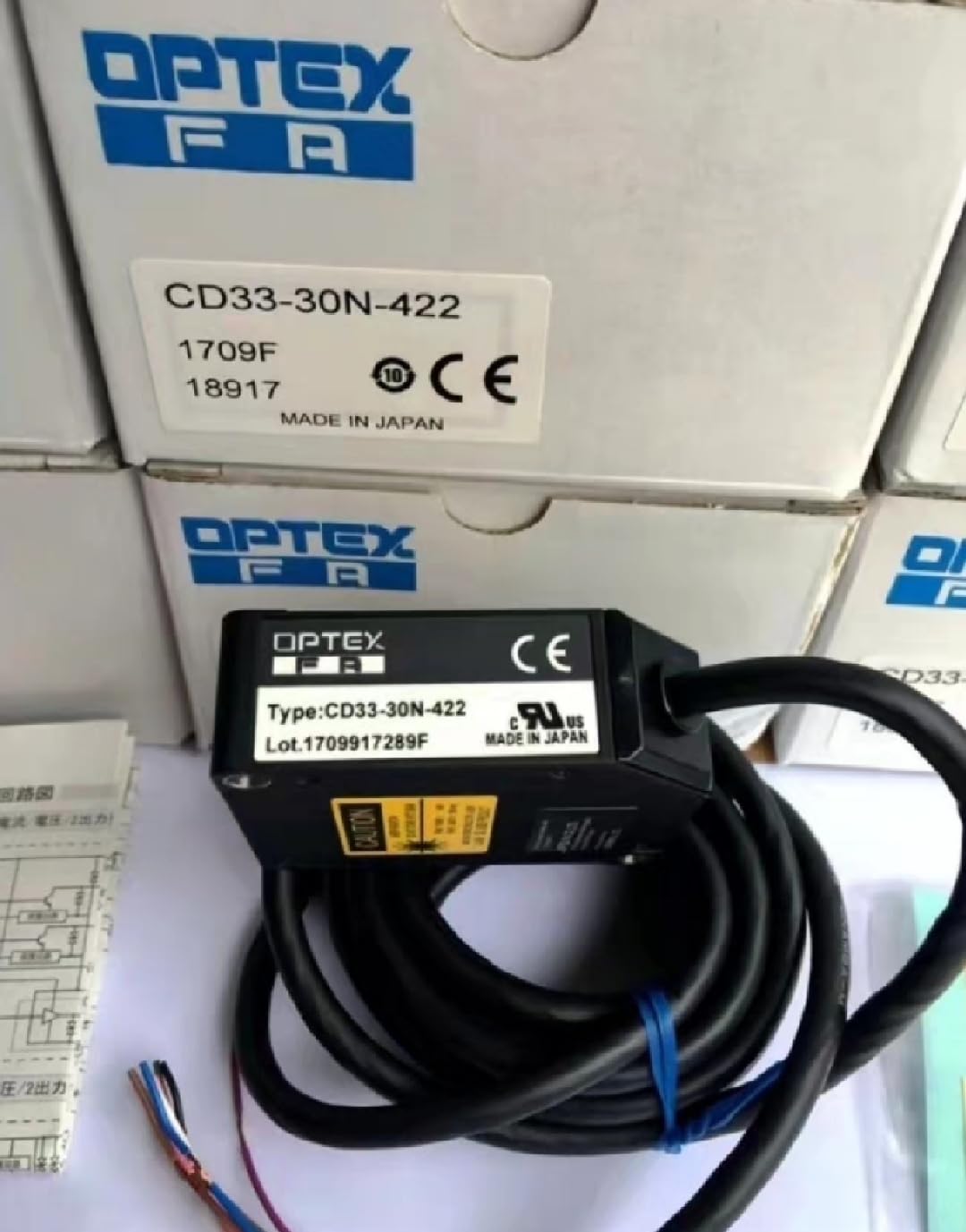 1PC New CD33-30N-422 Laser Displacement Sensor