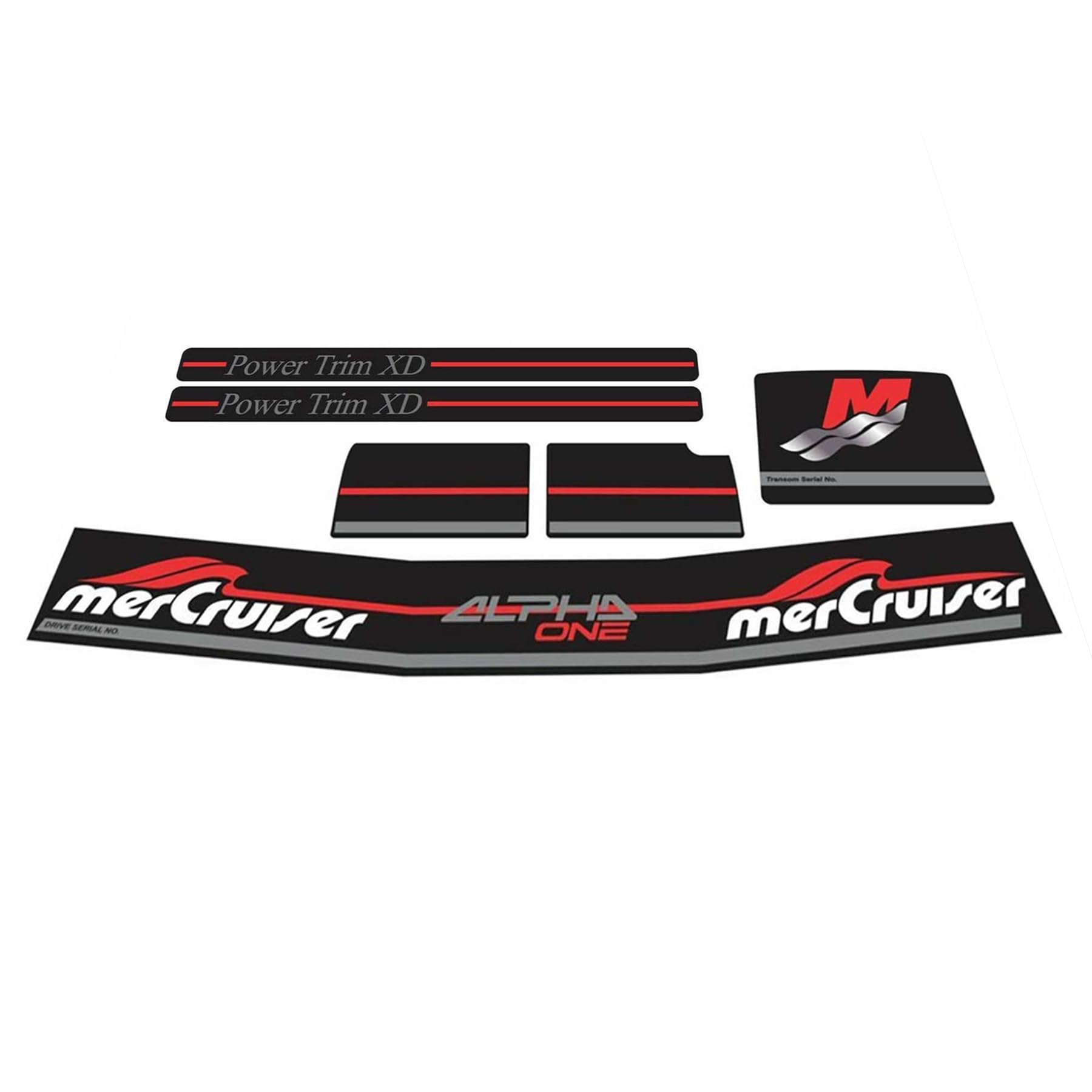 Amazon.com: Boat Red Rams Sticker Set Decal Kit 37-861431A98