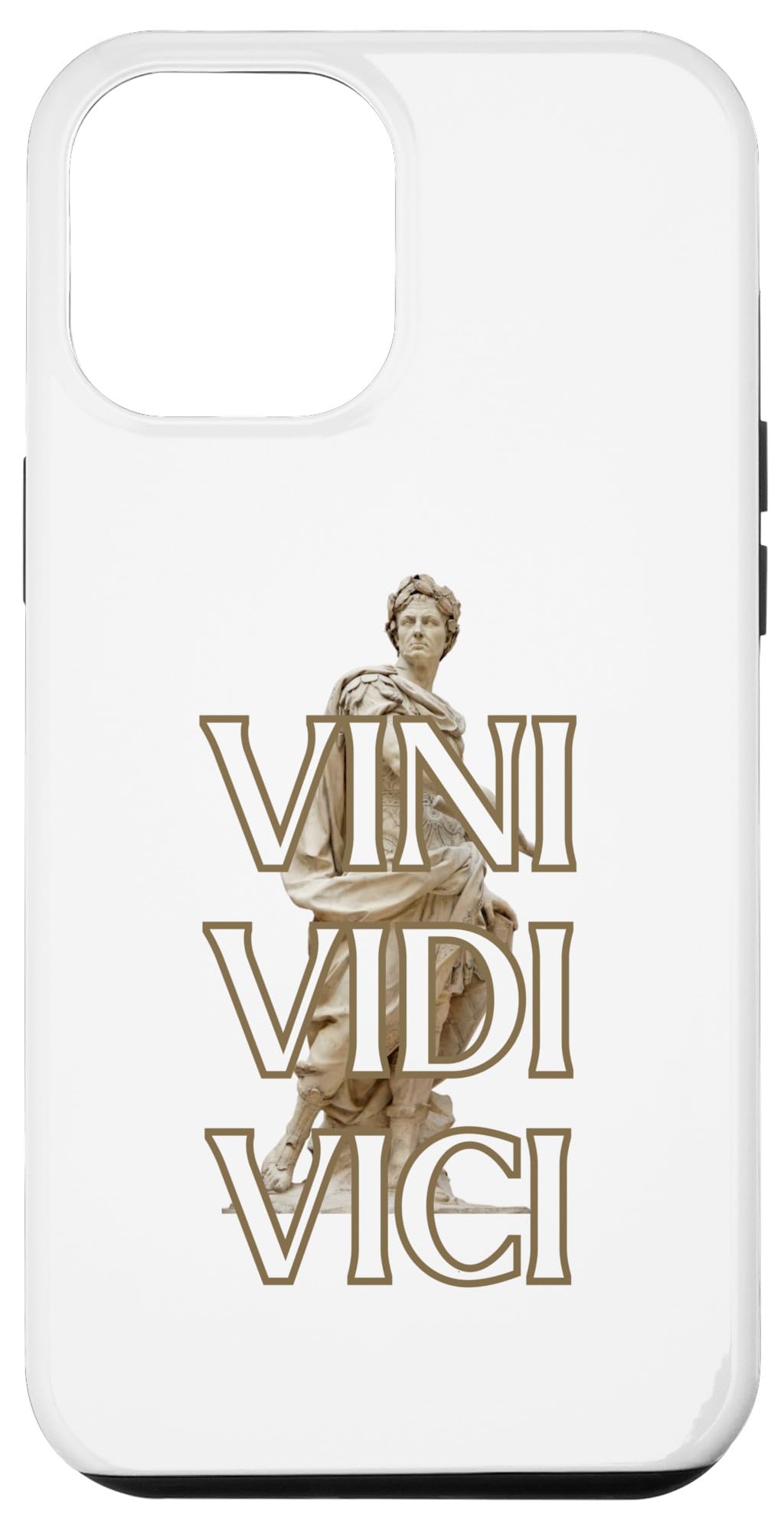 Amazon.com: iPhone 13 Pro Max Caesar VINI VIDI VICI Classic Design Case :  Cell Phones & Accessories