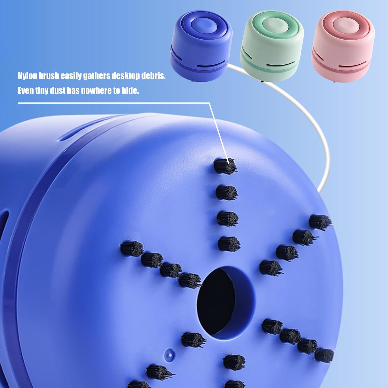 Efficient Mobile Tiny Vacuum Offering Powerful Absorption and Maneuverability for Unstained Desk and Keyset Cleansing Turn Absorption