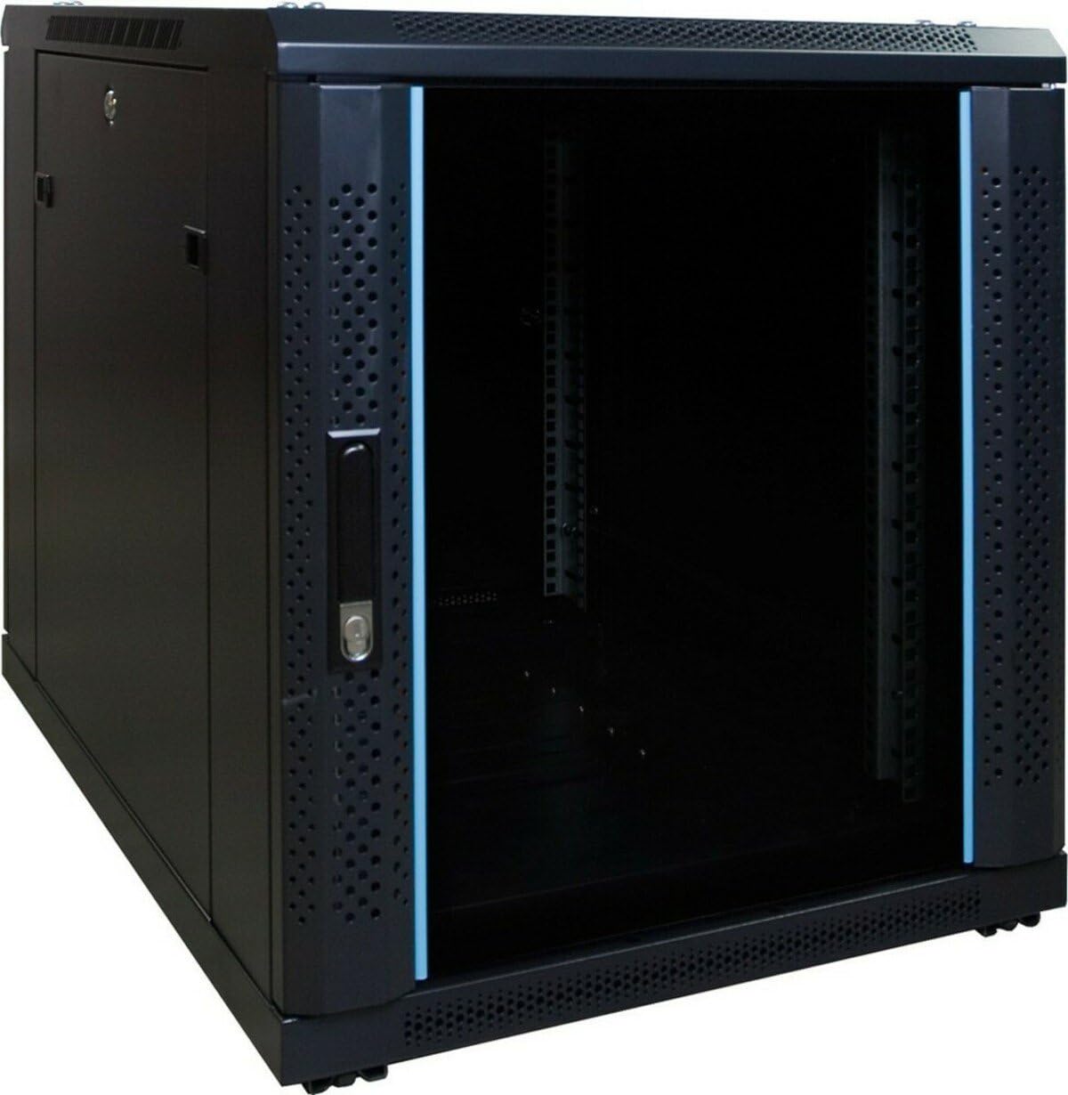 DSIT 12 HE Kleiner Serverschrank mit Glastür
