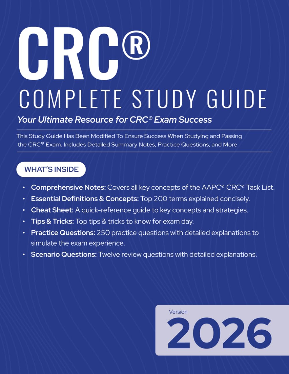 AAPC® CRC® Ultimate Study Guide 2026: Comprehensive Review with 200 Must-Know Definitions, 250 Practice Questions with Detailed Explanations, Cheat ... Certified Risk Adjustment Coder® (CRC®) Exam