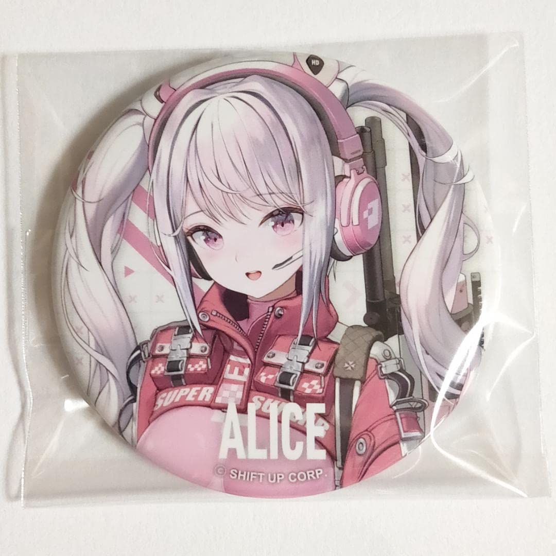 Amazon | 勝利の女神NIKKE 缶バッジ アリス A ニケ メガニケ | バッジ