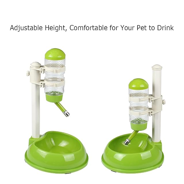 Foto 2 de 7 de Pawow Mascota Perro Gato Automático Dispensador de Agua, Botella de Cuenco de Pie