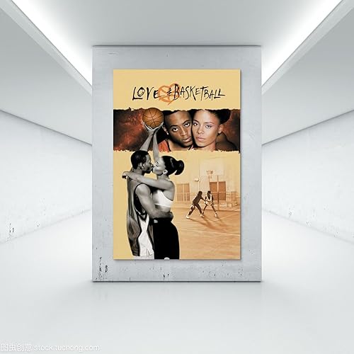 Miniatura 7 de RUIZE Póster de película de amor y baloncesto para dormitorio, lienzo estético, decoración de pared, 12 x 18 pulgadas (11.8 x 17.7 in)