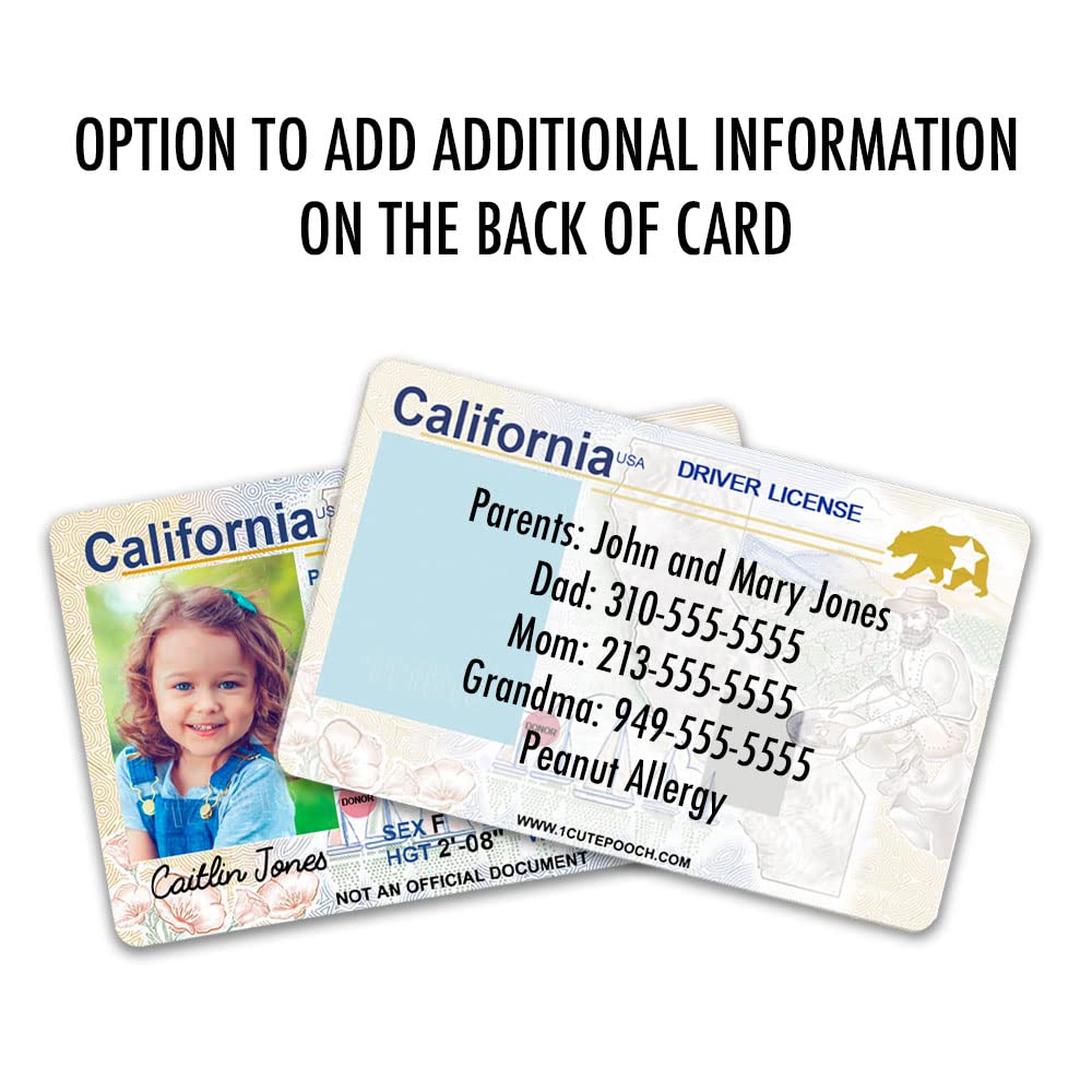 Children's Drivers License Template