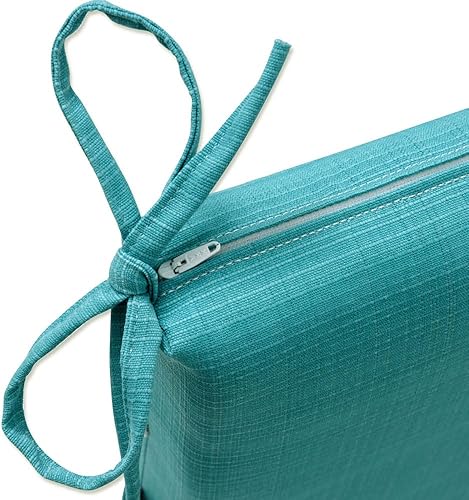 Miniatura 6 de Pillow Perfect 613918 Forsyth - Cojín cuadrado para asiento de piscina, 20 x 20 pulgadas