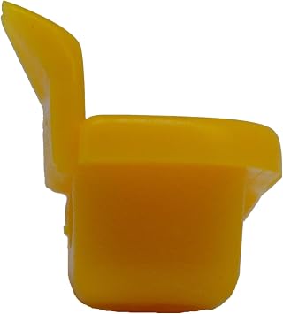 Tire Changer Plastic Insert, Tire Machine Guard, Wheel Rim Edge Protector for Mount Duck Head, Nylon Tyre Demount Fitting Head Part, 6 Front (Upper) Insert Kit/Pack, 1 Pack, 07YCO
