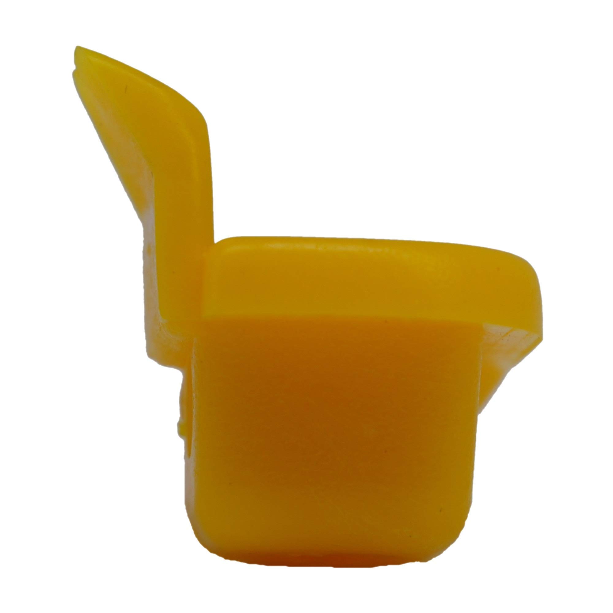 Caso 2 Paquetes, 6pcs / Pack, Cambiador de neumáticos inserción de plástico | Rueda de Nylon Protector de llanta de Montaje Desmontar la Cabeza, 07YCO|Amarillo|