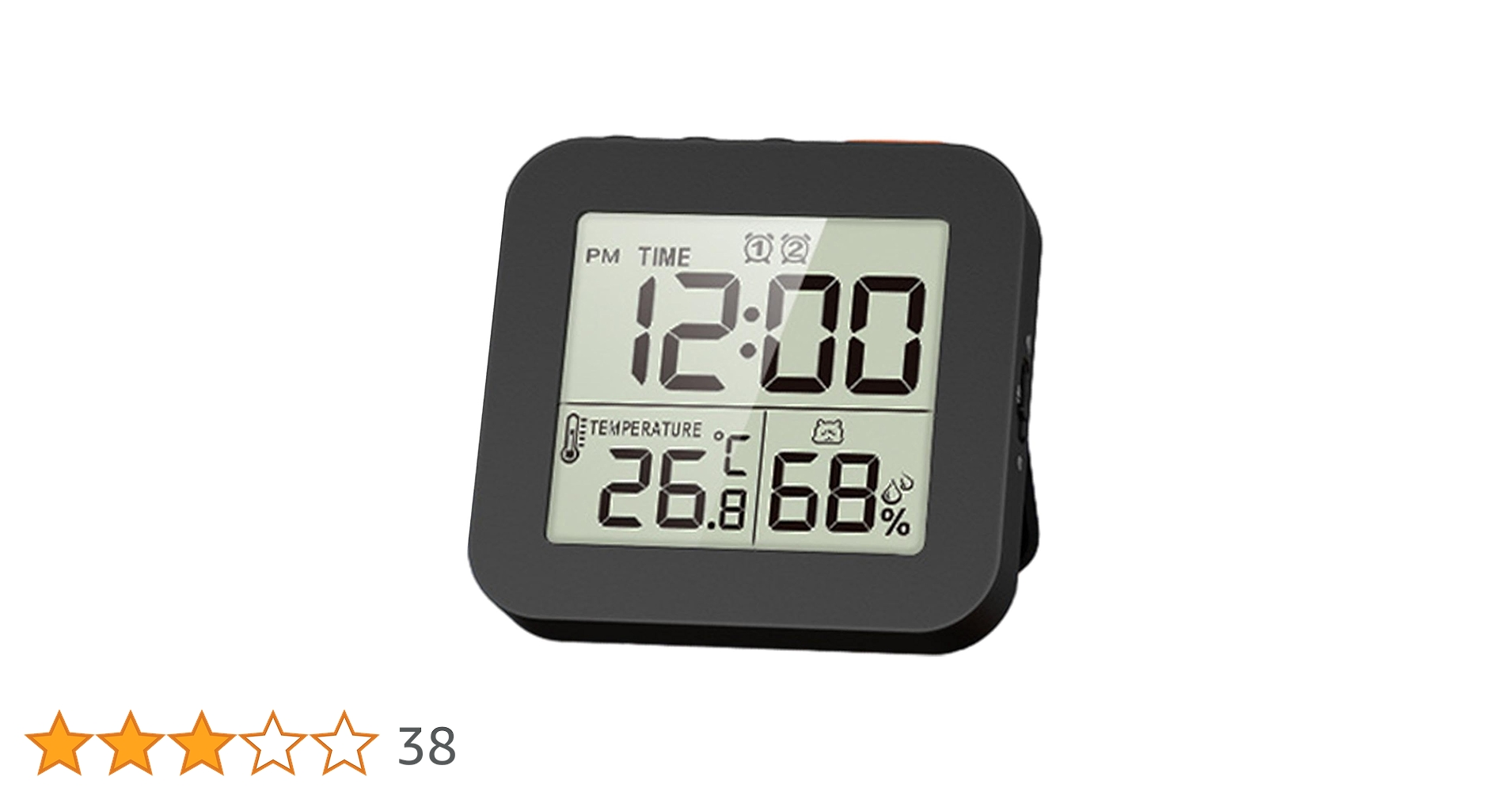 h*i様 JDL LED CLOCK デジタル掛け時計 / カレンダー 温度計 やじうまミニレビュー - JDL「LEDカレンダークロック」 - 家電 Watch