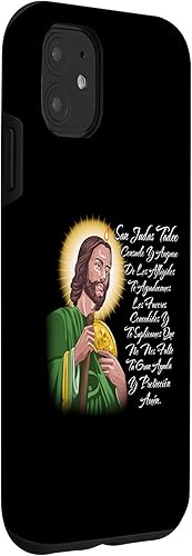 Miniatura 3 de Funda para iPhone 11 San Judas Tadeo Consuelo Y Amparo de Los Afligidos