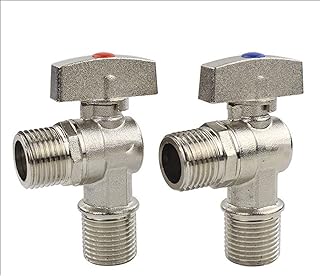 WCNMB Vanne 1pcs soupape à gaz épaissie d'épaissie en cuivre 1/2"Soupape à Boule à gaz de cuivre à gaz de cuivre Copper Copper Switch à gaz Naturel Fort et Solide (Specification : Blue)