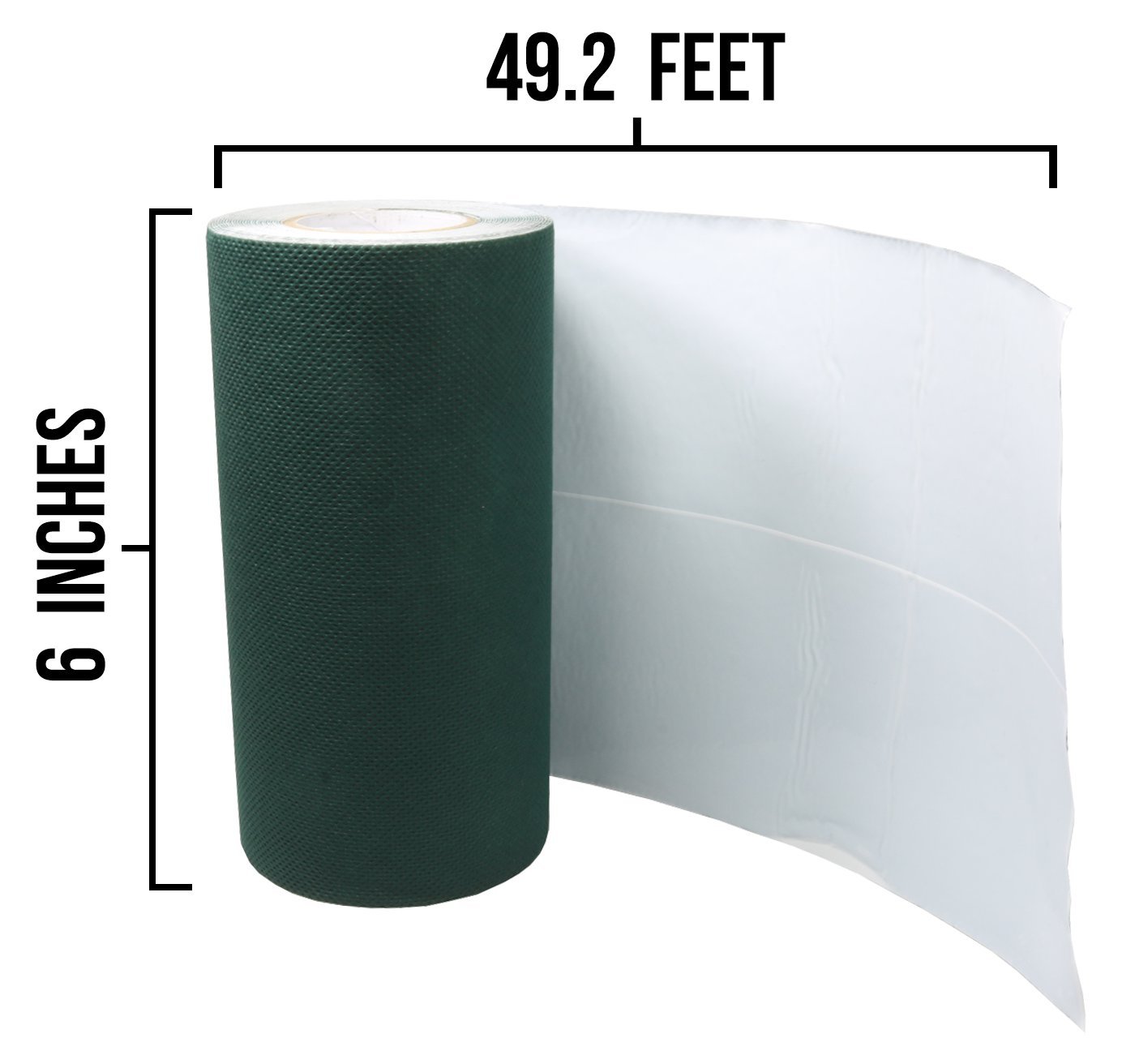 LMTODLFG Artificial Grass Seam Tape 6 Inch Width X 393 Inch Long Single Sided Self-Adhesive Synthetic Turf Seaming Tape For Lawn,Carpet Jointing,Mat Rug,Connecting Fake Grass - View #10