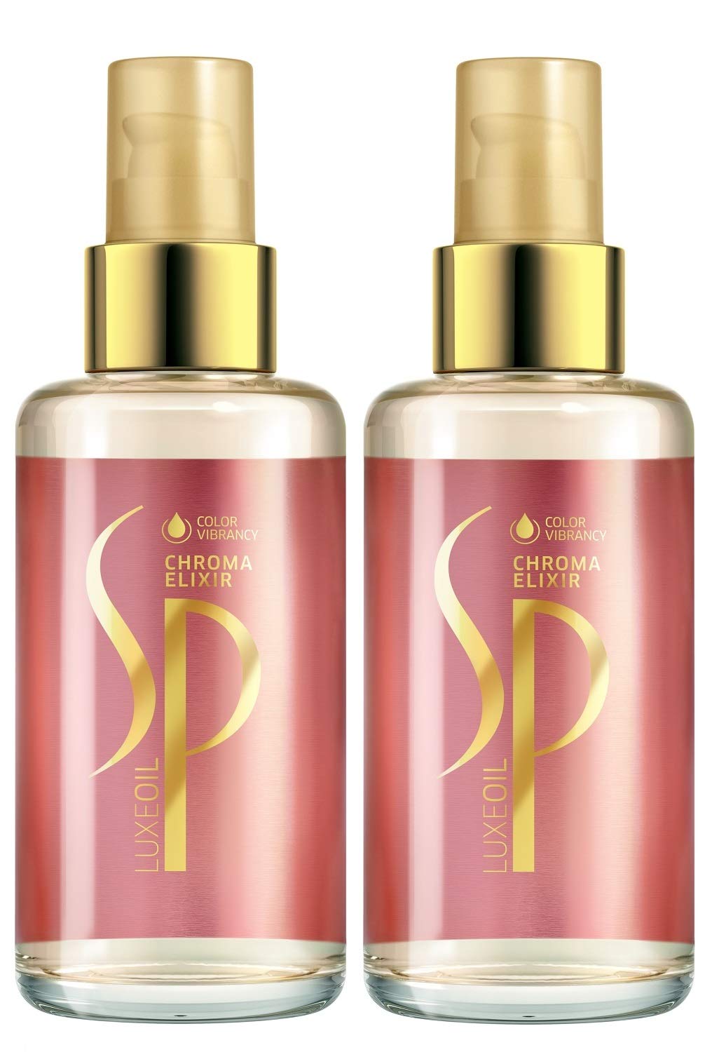 2er System Professional SP Wella Chroma Elixir Haaröl Oil mit brillantem Keratin Schutz 100 ml