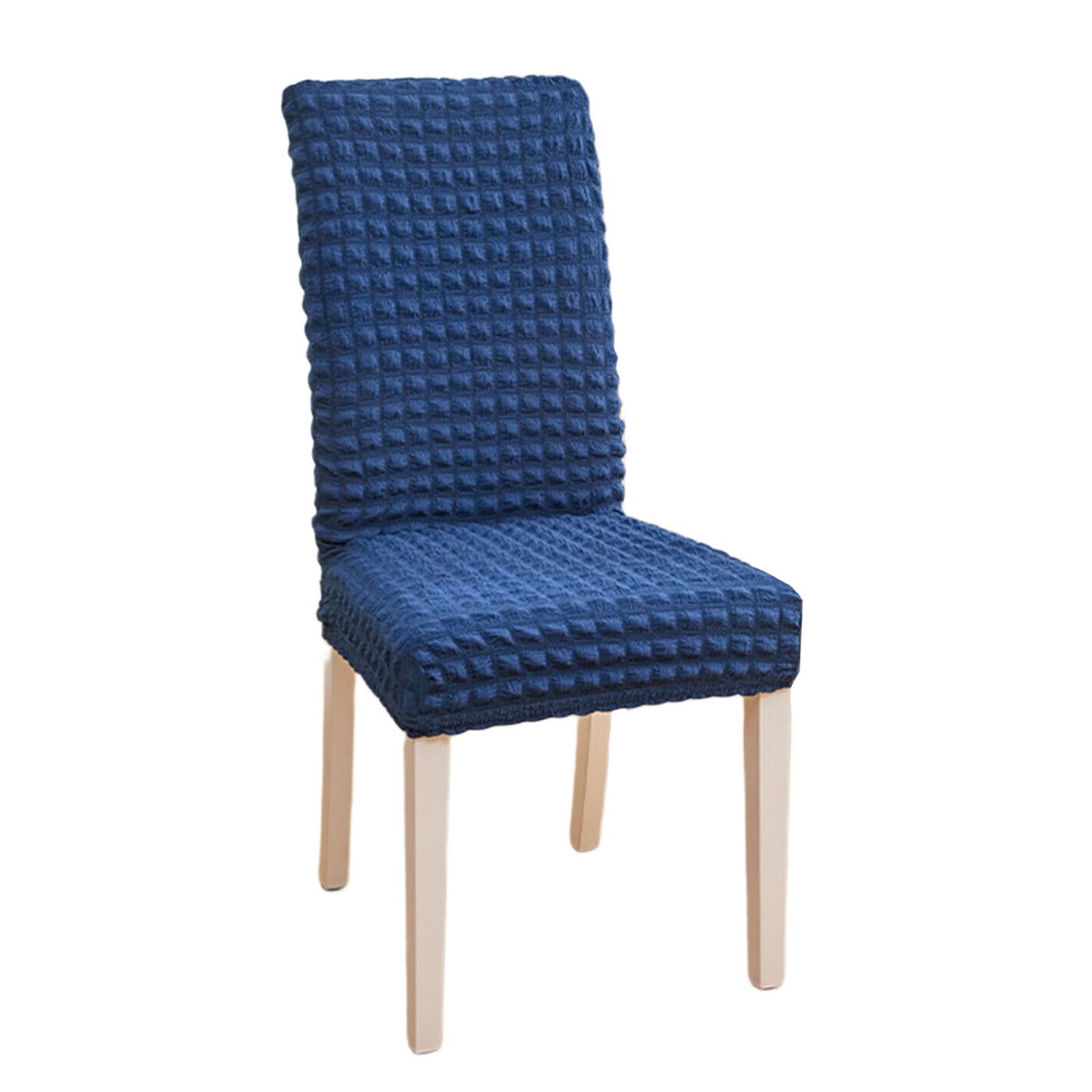 Msioytog Dining Room Chair Covers Elastic Removable Washable Chair Covers for Kitchen Hotel Wedding Banquets Christmas Party Dining Slipcovers