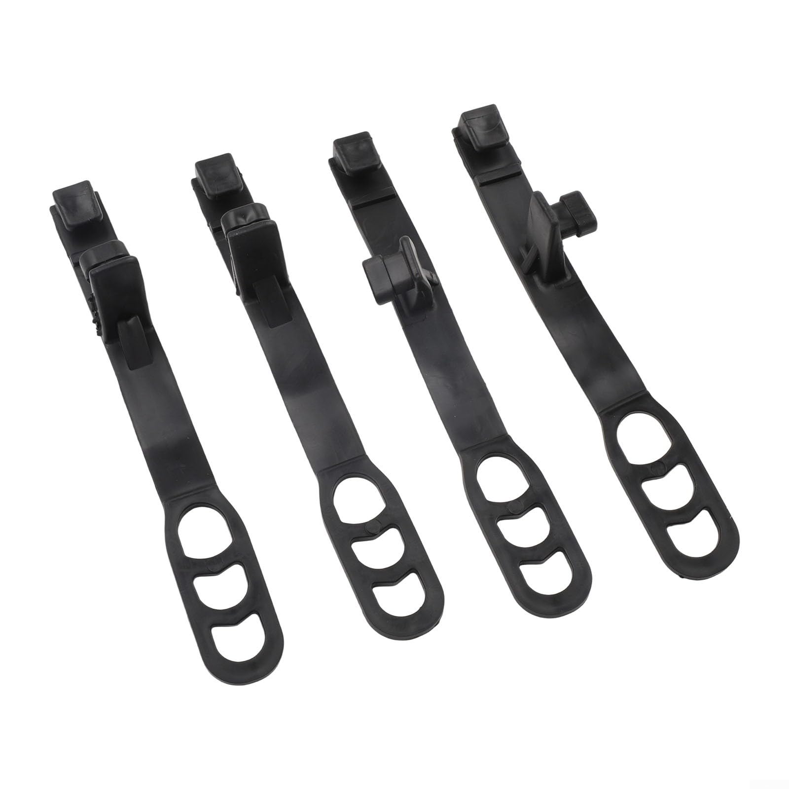 Cinghie in gomma per fari moto, bande elastiche nere forcelle 30-43 mm, compatibili con Dual Sport, Dirt & Bikes
