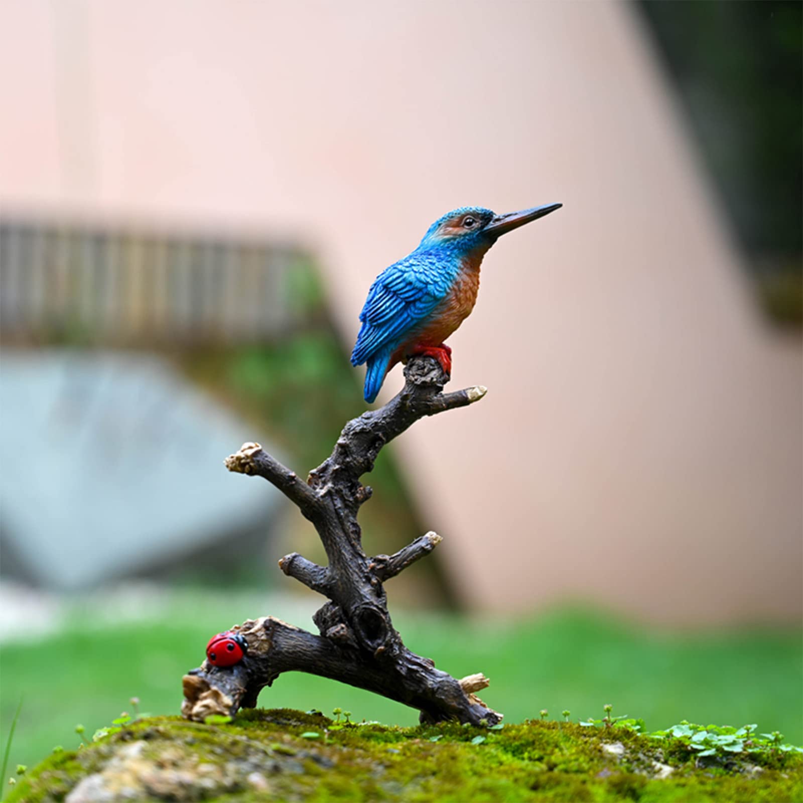 Amazon.co.jp: カワセミ ガーデニング 置物 おしゃれ カワセミの