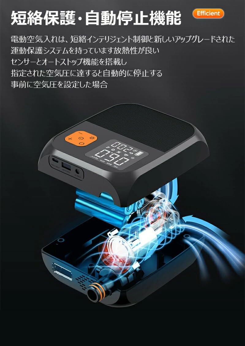 Amazon.co.jp: 電動ポンプ SUP用 電動エアーポンプ サップ用 25PSIまで